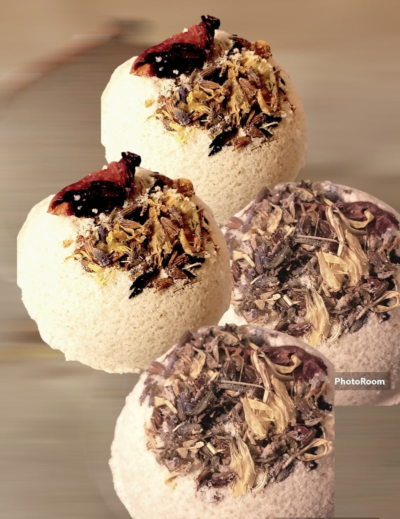 LUXURIOUS Muscle Relaxing Bath Bombs
