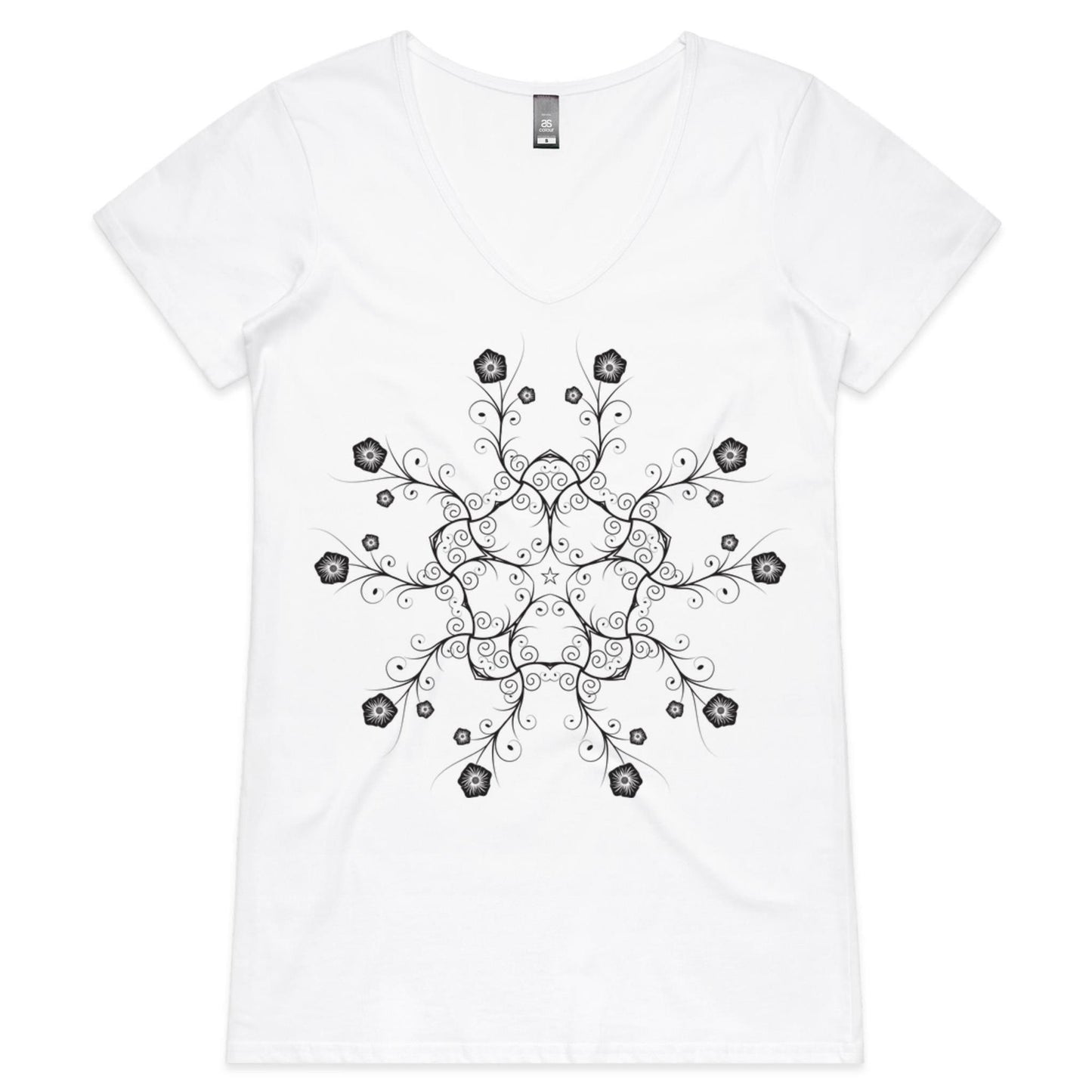 AS Colour Bevel - Womens V-Neck T-Shirt