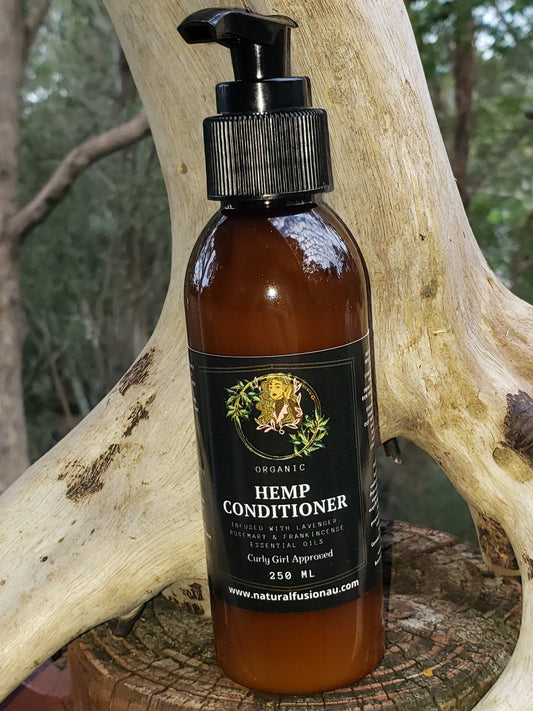 Hemp & Argan oil Conditioner infused with aromatherapy essential oils