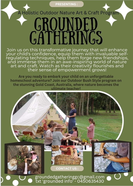 GROUNDED GATHERINGS Nature Art & Craft Outdoor Program