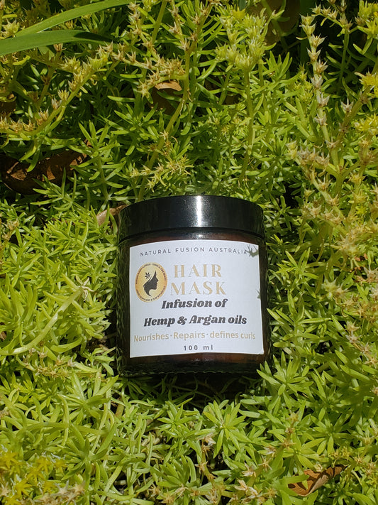 Hair Mask - an infusion of Hemp & Argan oils