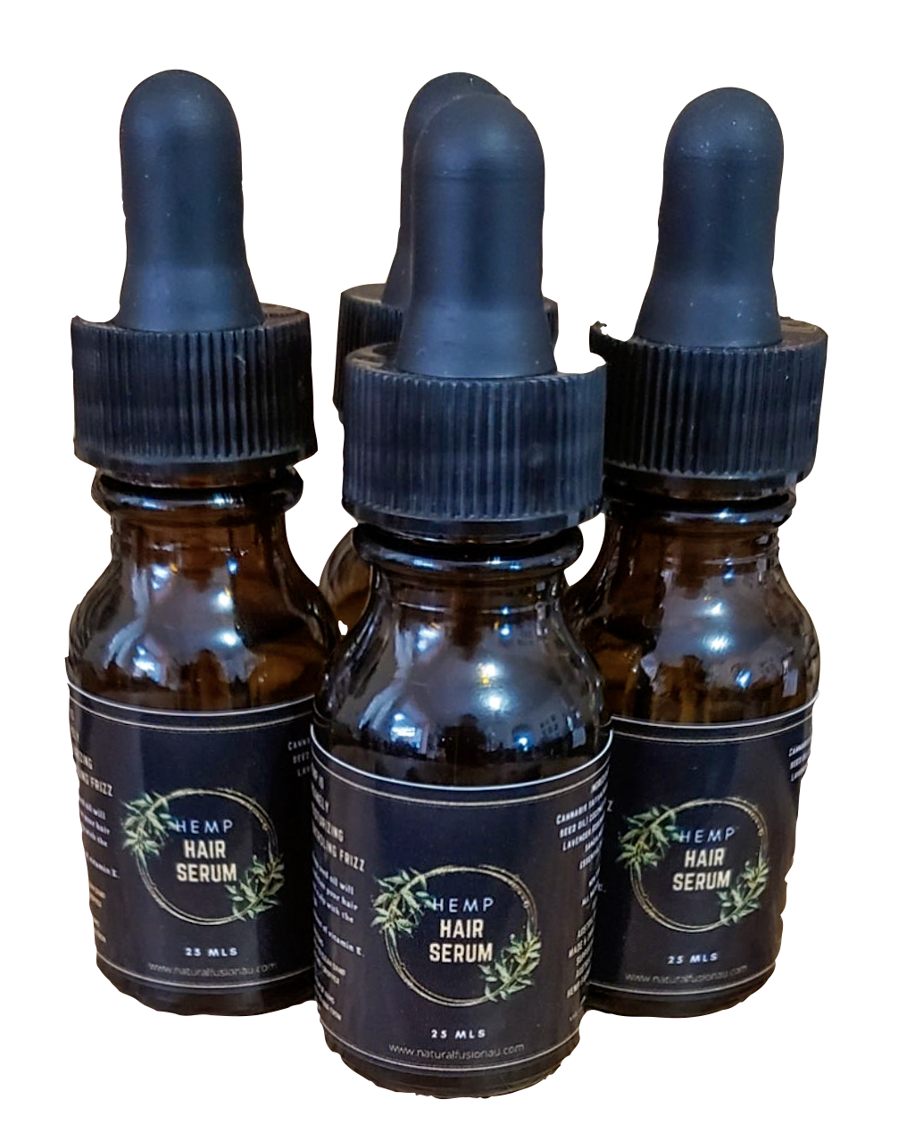 All-natural Aussie grown Hemp Hair Serum now with Argan oil