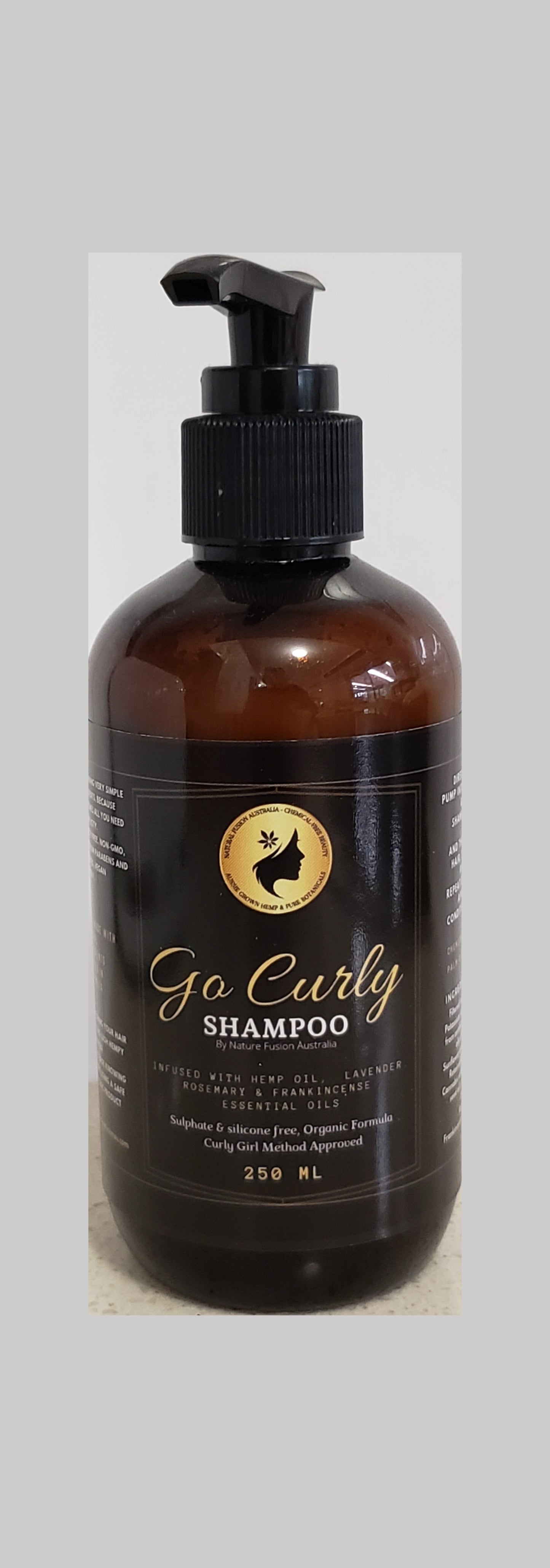 'Go Curly' Organic Hemp Shampoo 125ml
