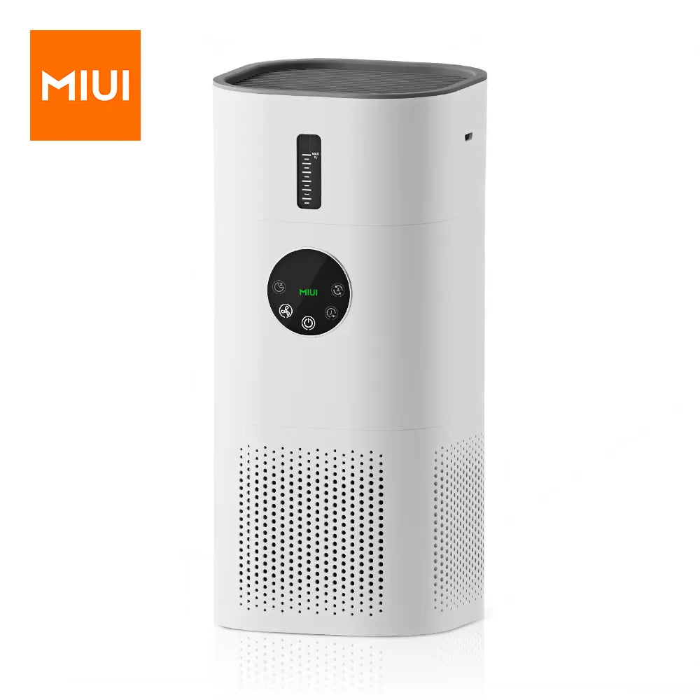 MIUI Air Purifier with Humidifier Combo for Home Allergies and Pets, Smokers in Bedroom, H13 True HEPA Filter，2-in-1