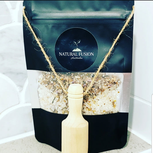 Bath Salts infused with Hemp & Milk