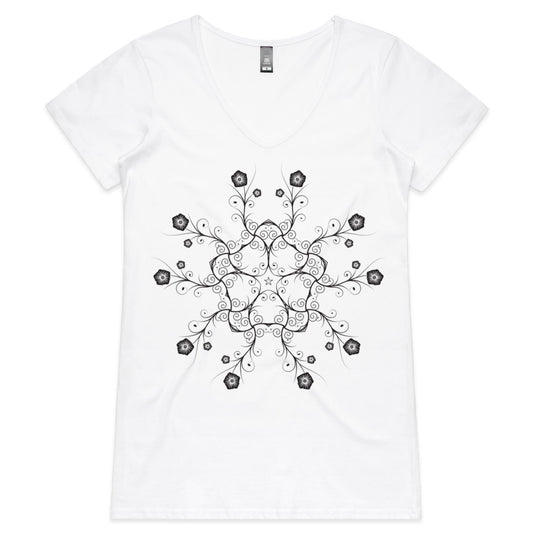 AS Colour Bevel - Womens V-Neck T-Shirt